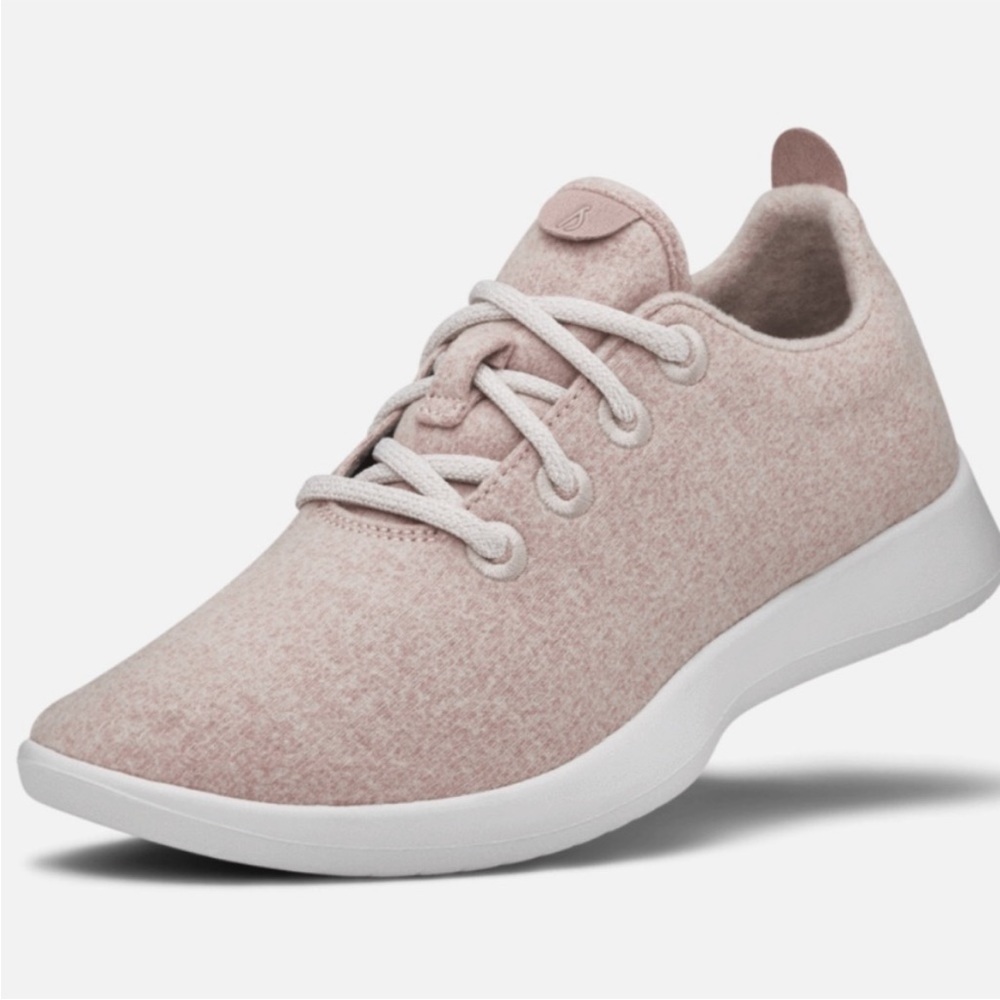 Allbirds Limited Edition Tuke Dusk Pale Pink Wool Runner Tennis ( no insoles)